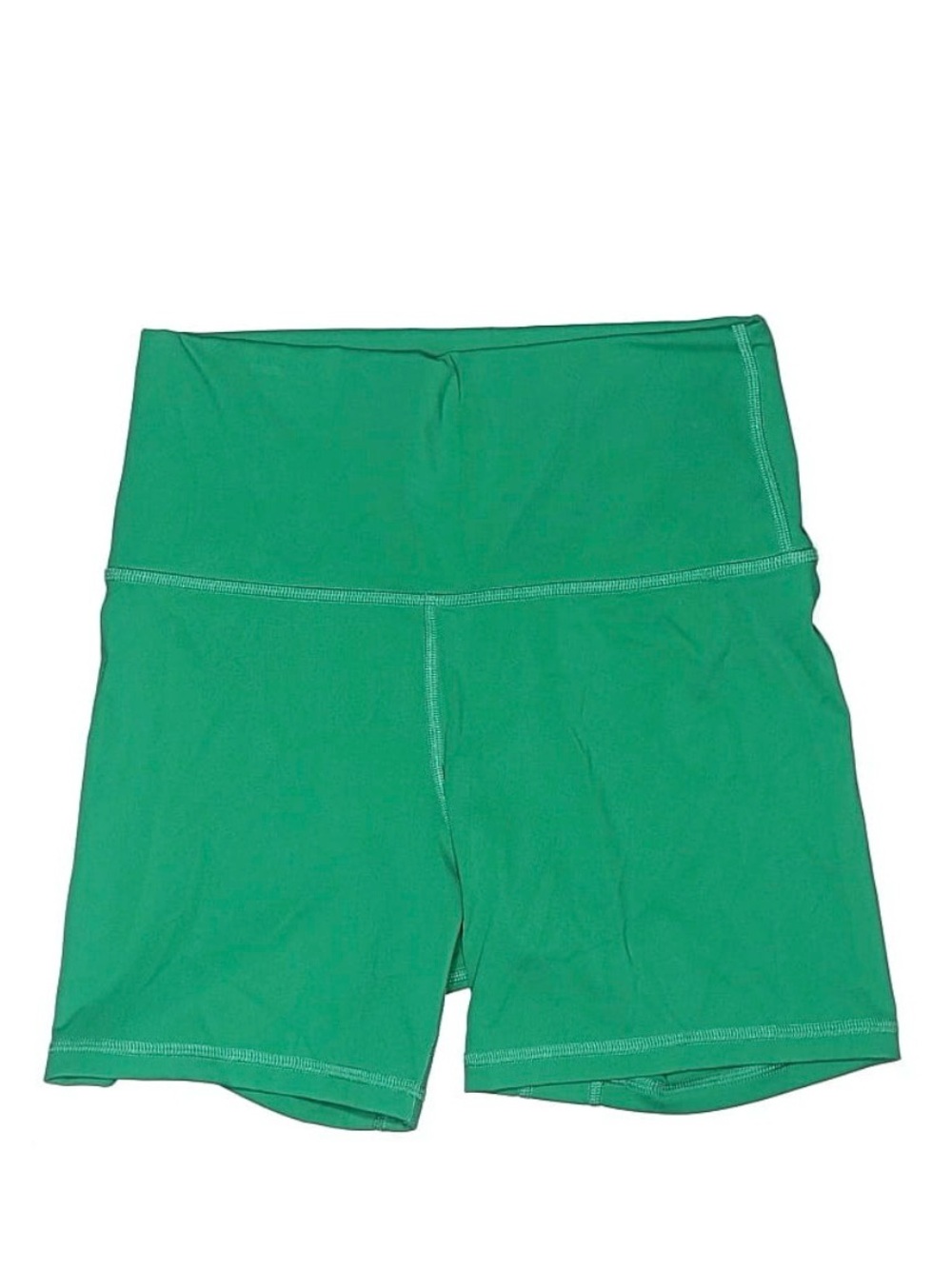 Gilly Hicks Green High-Rise Bike Shorts